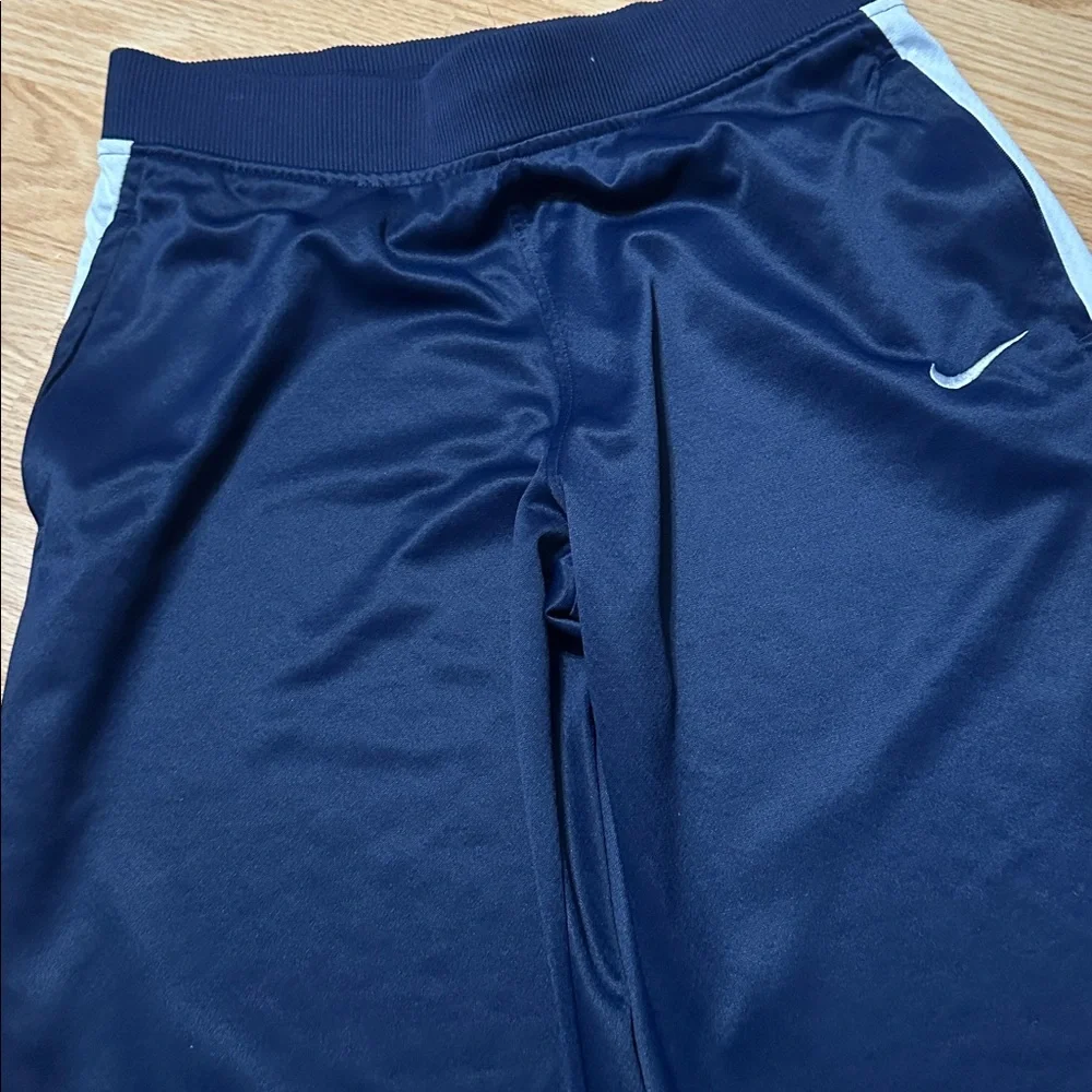 🚨SALE Nike Basketball Pants Blue with White accents size M - Picture 3 of 7